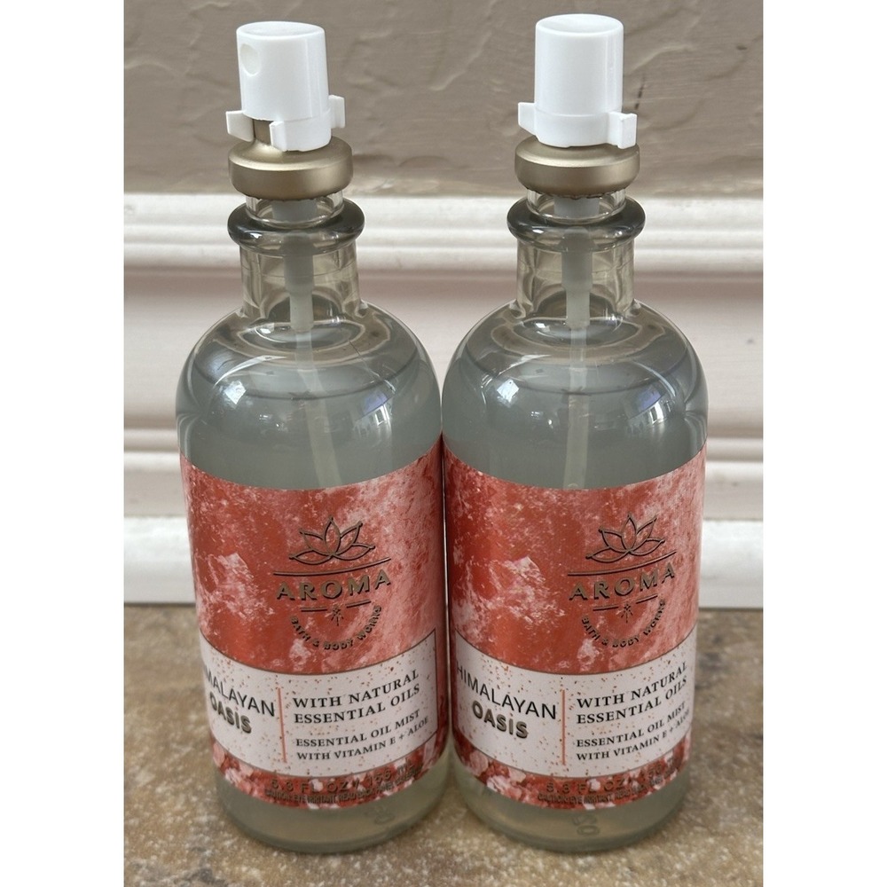 Bath & Body Works Aromatherapy Himalayan Oasis Lime Vetiver Essential Oil Mist 2